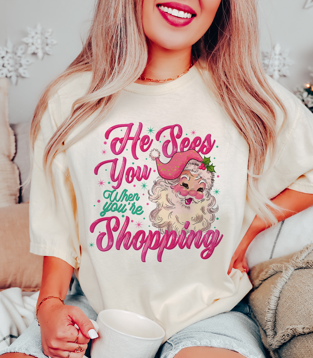 He Sees You When You're Shopping